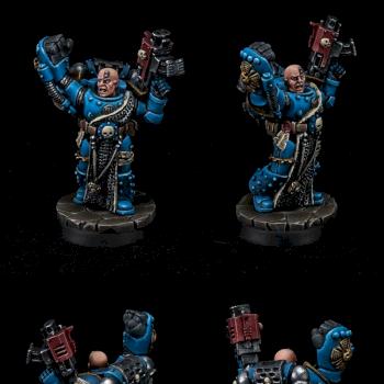 Gamesday 2005 Space Marine Veteran by Grimvar