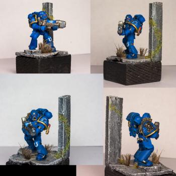 Space marines officer by Egor