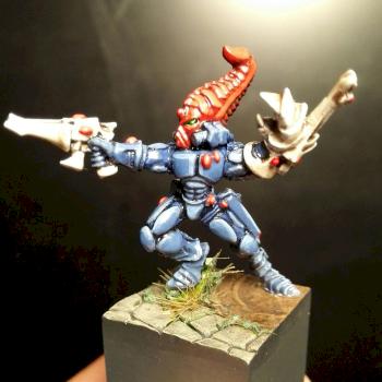 Eldar Striking Scorpion Exarch by sirkelly55