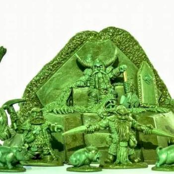 Dwarf King and companions by Cargo_Cult