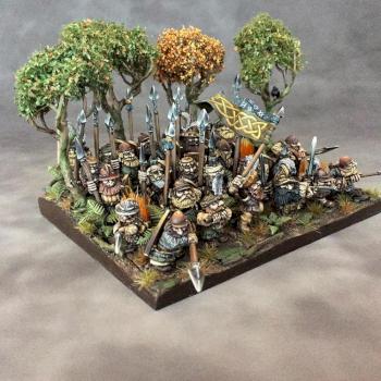 Spear Dwarf Warriors by michiel86