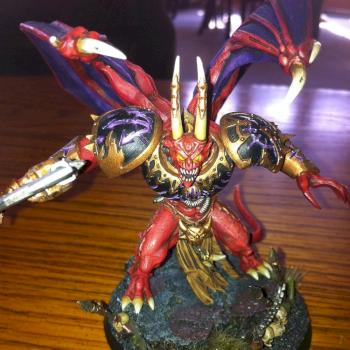 Chaos Daemon Prince by Ak00Exia