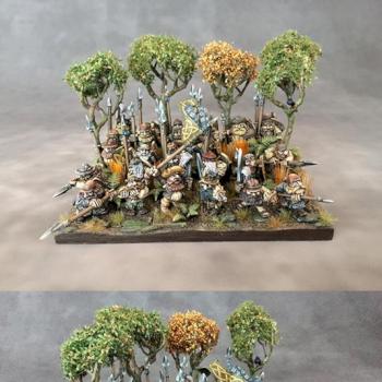 Spear Dwarf Warriors by michiel86