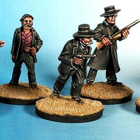 wyatt earp & brothers and lawmen by raivan