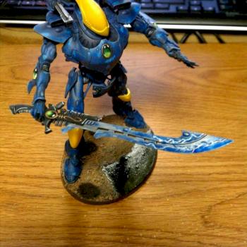 Eldar Wraith Knight by hkuspforty5