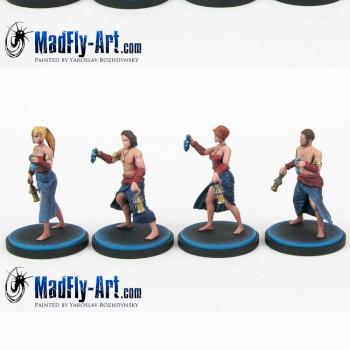 Unarmored Survivors by MadFlyArtStudio