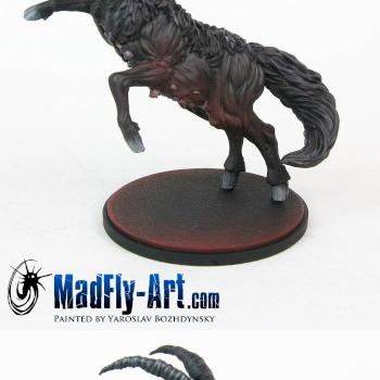 Screaming Antelope by MadFlyArtStudio
