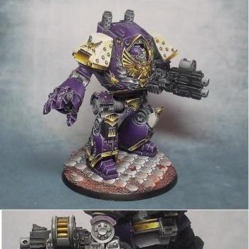 Emperor's Children Contemptor Dreadnought by Anderson23