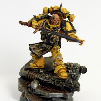 Sigismund, First Captain of the Imperial Fists by Aegisbrand