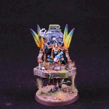 Seraphon Skink Starpriest by hkuspforty5