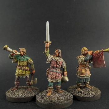 28mm Kingmaker Hussite's ~ Command. Further Play/Testing Scale 75 Muted Colours, by avalonindustries2040
