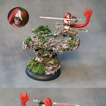 Malifaux - Lady Justice by Grey Kardinal