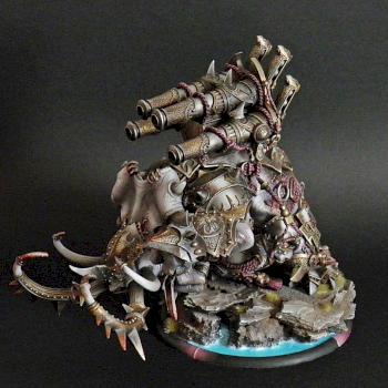 Skorne Mammoth Gargantuan by Bloodletting Brush