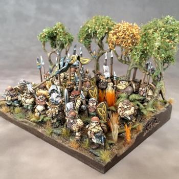 Spear Dwarf Warriors by michiel86