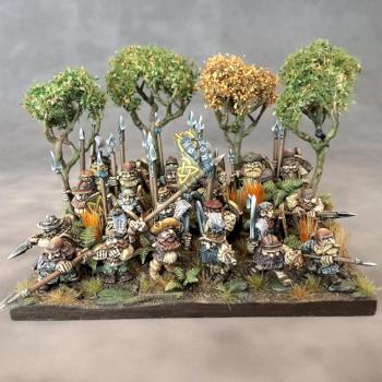 Spear Dwarf Warriors by michiel86