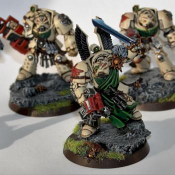 Deathwing Terminator Squad by Erilium
