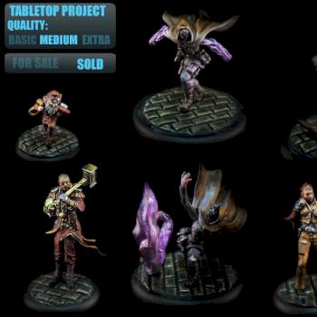 Tabletop Commission Troubleshoters Malifaulx Tabletop Comision by BerenMiniaturasStudio