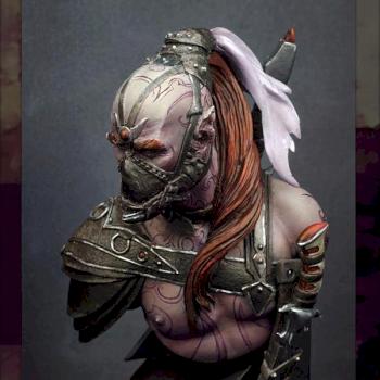 Dark Elf Berserker by jarhead