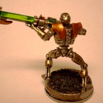 Necron Warrior Finished back by Desertphoenix