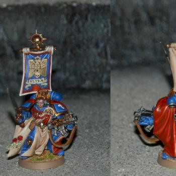 Ultramarines captain. by Jet