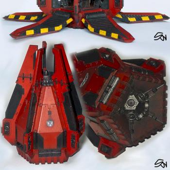 Blood Angels Drop Pod by Sanguium