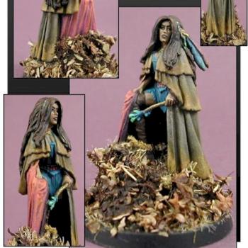 Autumnal sorceress by ALizardInCrimson