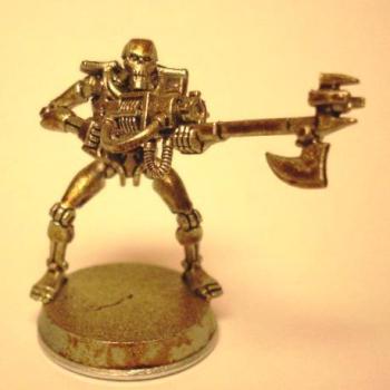 Necron Warrior second coat by Desertphoenix
