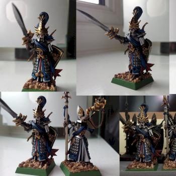 High elf Lothern Sea Guard Champion by Abuse14