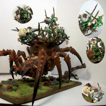 Orcs & Goblins Arachnarok Spider by Grigory