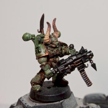 Chaos Space Marine - Death Guard by pointybits