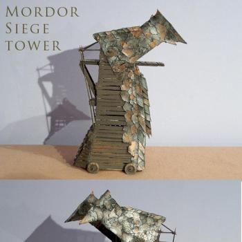 Mordor siege tower by BoB Miniatures