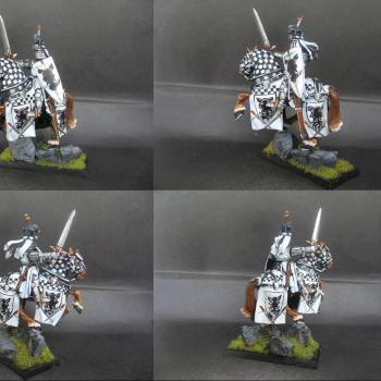 Warhammer Bretonnian Champion Knight of Warthog by tinman755