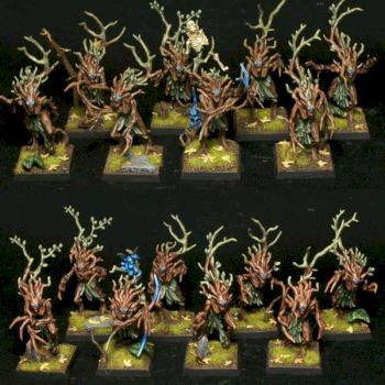 Wood Elf Dryads by DrumAndBass