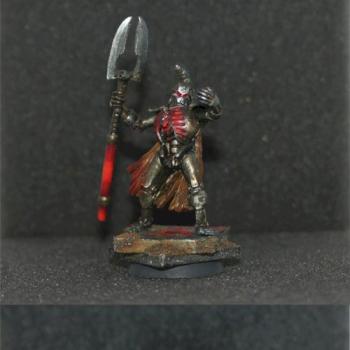 Necron lord by Old-Red-Goblin