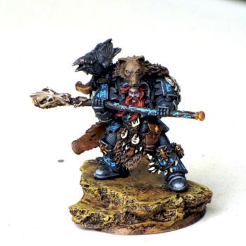 Njal Storm Caller, Rune Priest of the Space Wolves by Captain_Chronos