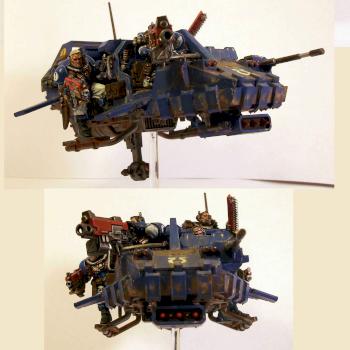 Space Marine Land Speeder Storm by Grigory