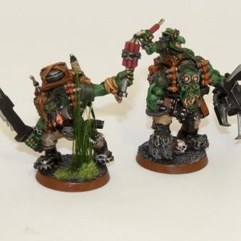 Ork Kommandos by BigGeorge