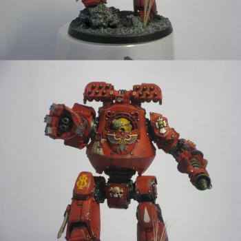 Blood Angels Contemptor Dreadnought by Martin Lymer