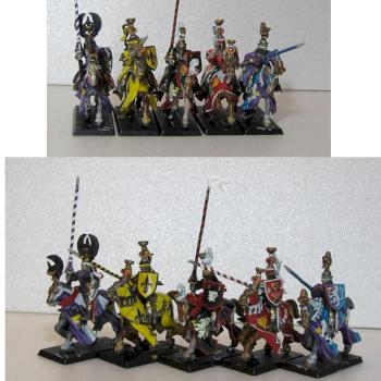 Bretonnian Grail Knights group1 by peloso