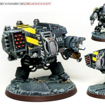 Iron Warrior Dreadnought by ravenkrus