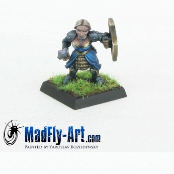 Dwarven Shieldmaiden by MadFlyArtStudio