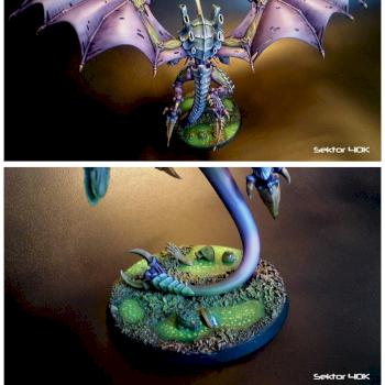 Tyranid Hive Tyrant by Maximus psg