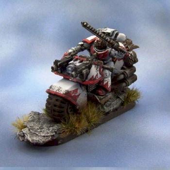 White Scars Biker by Bear