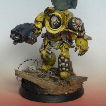 Imperial fist sergeant by RAFF
