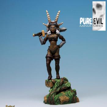 Amazon Warrior Fern by PureEvilMiniatures.com by Pure Evil Miniatures