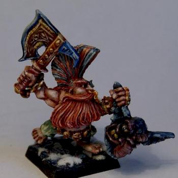 Dwarf Demon slayer Gotrek, limited edition! by mamikon