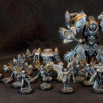 Convergence of Cyriss Army by Menelker
