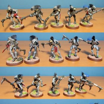 Kroot squad by Ulthanash Shelwé