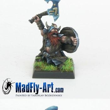 Dhulrekk Thulfinson, Rune Warrior by MadFlyArtStudio