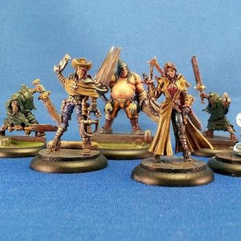 Malifaux Witch Hunter Army by ivellos